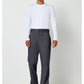 Herenbroek met middelhoge taille en taps toelopende pijpen met 7 zakken en 2-way stretch WWE140