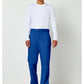Herenbroek met middelhoge taille en taps toelopende pijpen met 7 zakken en 2-way stretch WWE140