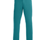 Herenbroek met middelhoge taille en taps toelopende pijpen met 7 zakken en 2-way stretch WWE140