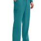 Herenbroek met middelhoge taille en taps toelopende pijpen met 7 zakken en 2-way stretch WWE140