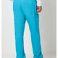 Herenbroek met middelhoge taille en taps toelopende pijpen met 7 zakken en 2-way stretch WWE140