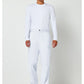 Herenbroek met middelhoge taille en taps toelopende pijpen met 7 zakken en 2-way stretch WWE140
