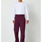 Herenbroek met middelhoge taille en taps toelopende pijpen met 7 zakken en 2-way stretch WWE140