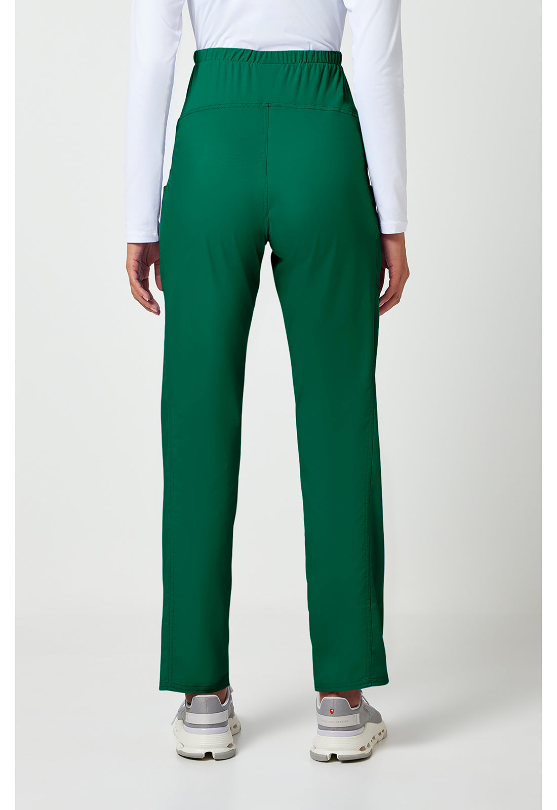 Cherokee Workwear Rechte zwangerschapsbroek met gebreid buikpaneel en 2-way stretch WWE155