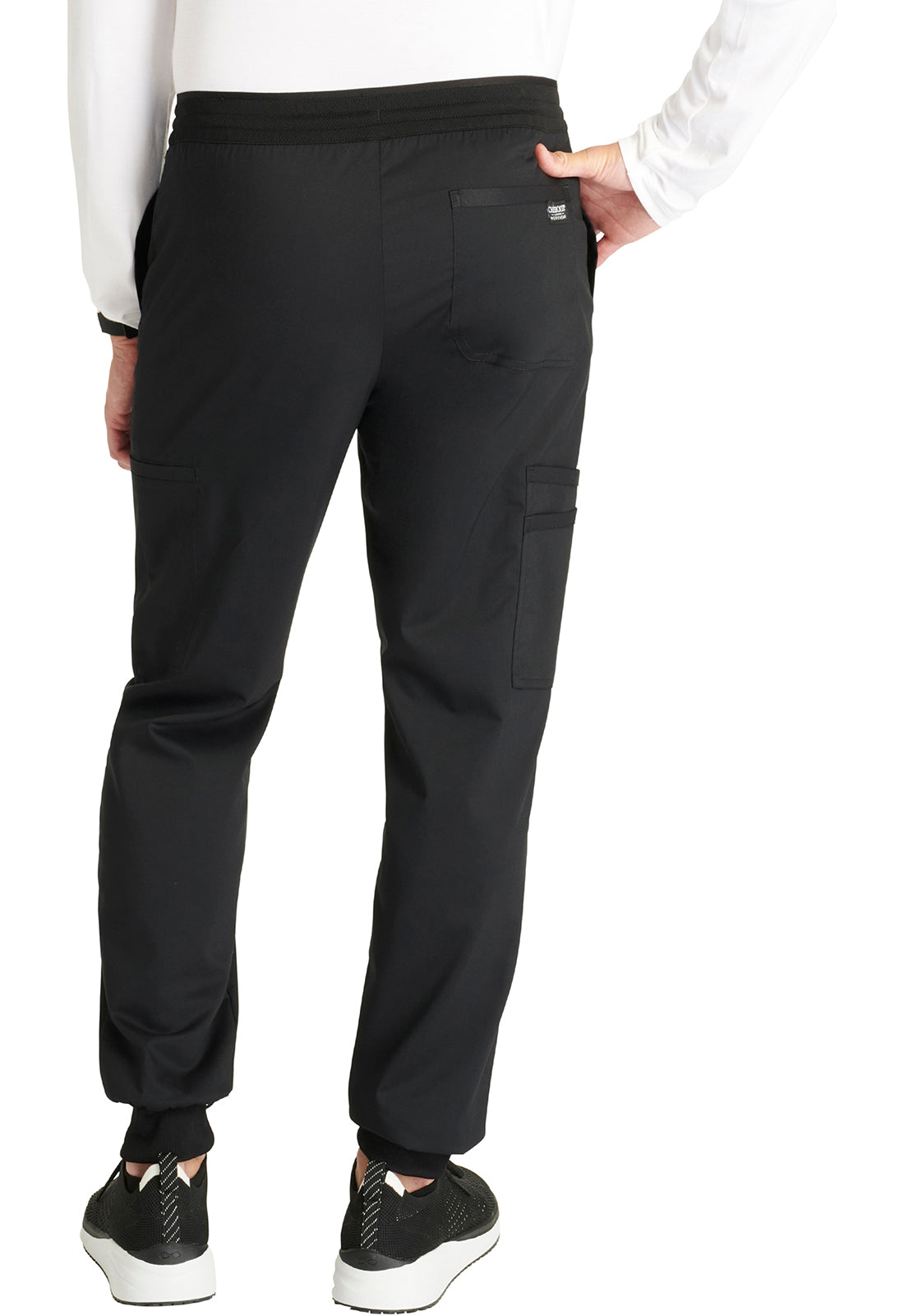Cherokee Workwear Heren joggingbroek met meshdetails en taps toelopende pijpen WWE251