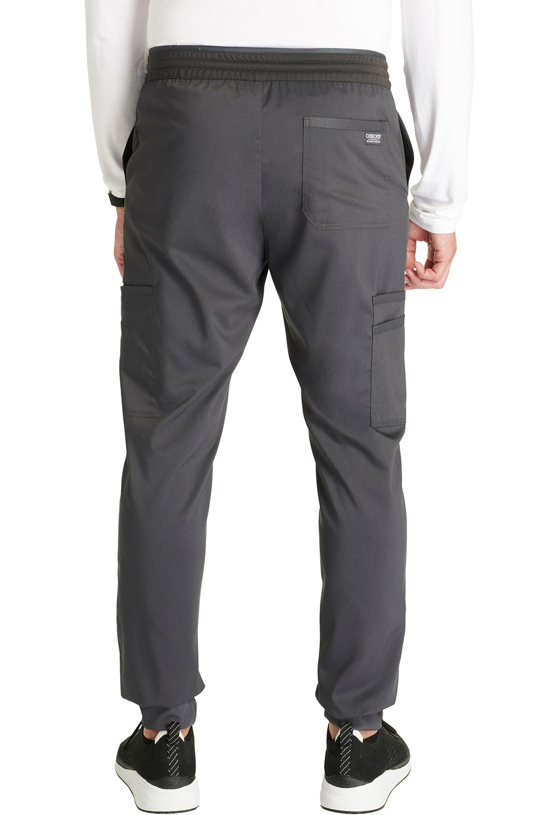 Cherokee Workwear Heren joggingbroek met meshdetails en taps toelopende pijpen WWE251