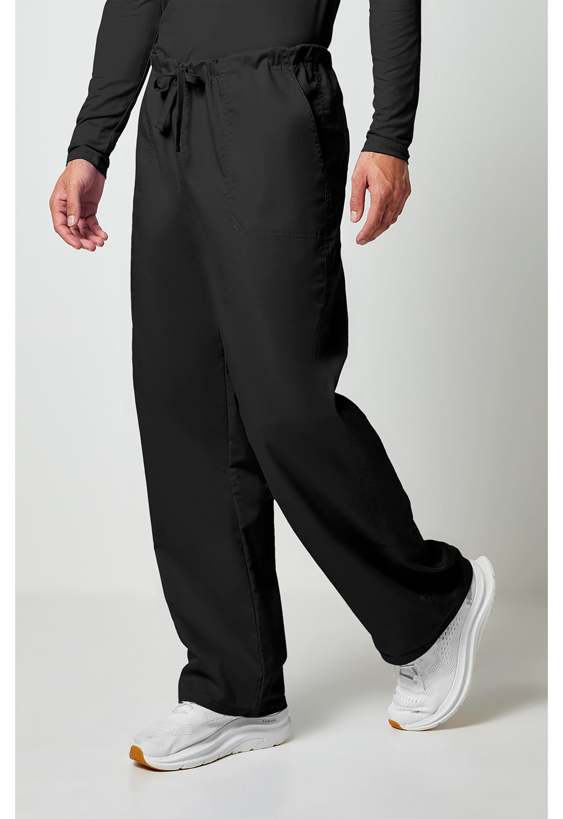 Unisex cargo broek met trekkoord met rechte pijpen en Core Stretch WWE4043