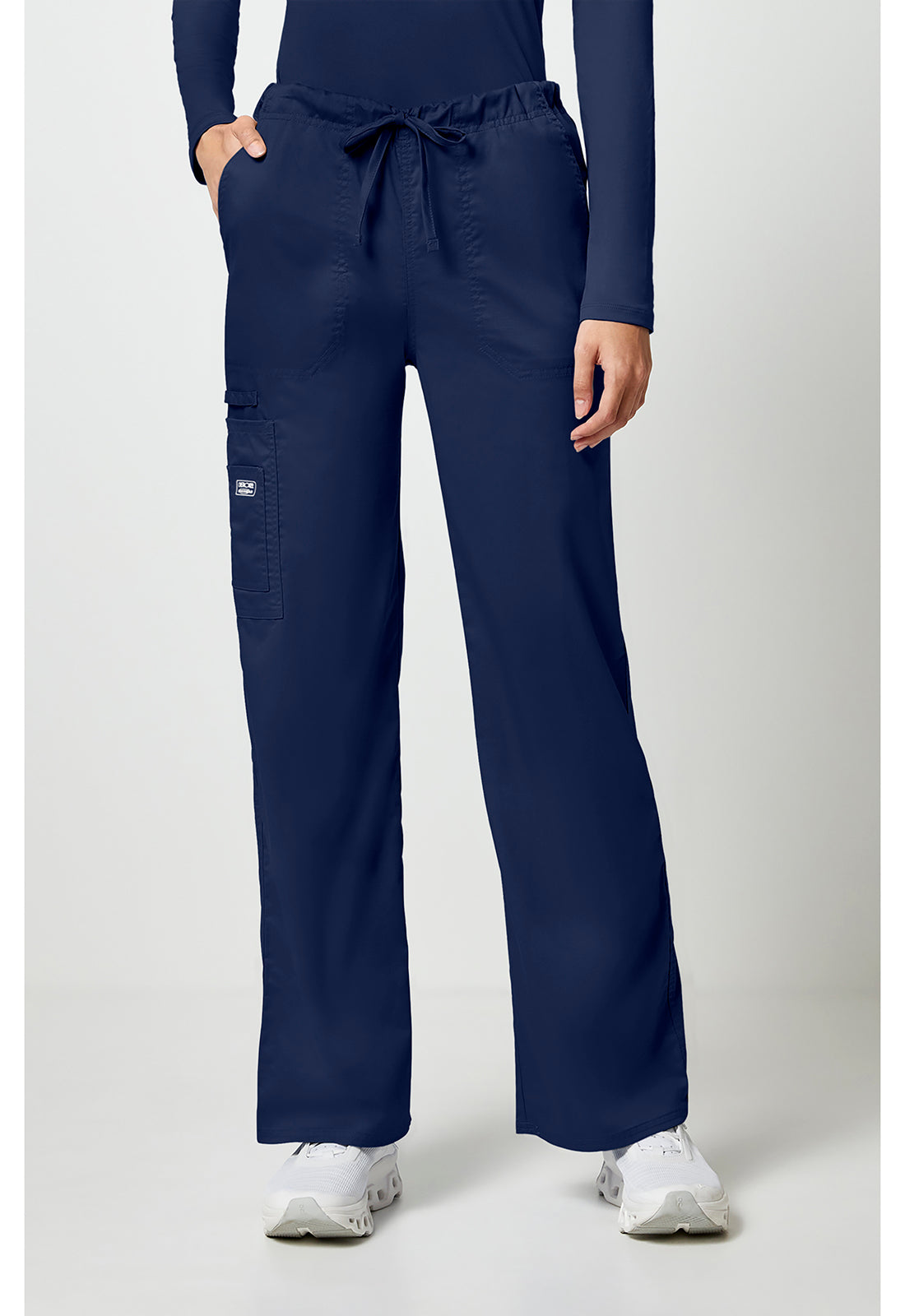 Unisex cargo broek met trekkoord met rechte pijpen en Core Stretch WWE4043