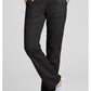 Middelhoge taille, slim fit, rechte broek met trekkoord met elastische tailleband en 2-way stretch