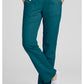 Cherokee Workwear Middelhoge taille, slim fit, rechte broek met trekkoord met elastische tailleband en 2-way stretch WWE4203