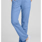 Cherokee Workwear Middelhoge taille, slim fit, rechte broek met trekkoord met elastische tailleband en 2-way stretch WWE4203