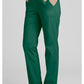 Cherokee Workwear Middelhoge taille, slim fit, rechte broek met trekkoord met elastische tailleband en 2-way stretch WWE4203