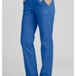 Cherokee Workwear Middelhoge taille, slim fit, rechte broek met trekkoord met elastische tailleband en 2-way stretch WWE4203