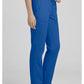Cherokee Workwear Middelhoge taille, slim fit, rechte broek met trekkoord met elastische tailleband en 2-way stretch WWE4203