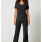 Cherokee Workwear Top met V-hals met gekruiste voorpanden en 2-way stretch WWE4727