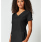 Cherokee Workwear Top met V-hals met gekruiste voorpanden en 2-way stretch WWE4727