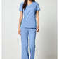 Cherokee Workwear Top met V-hals met gekruiste voorpanden en 2-way stretch WWE4727