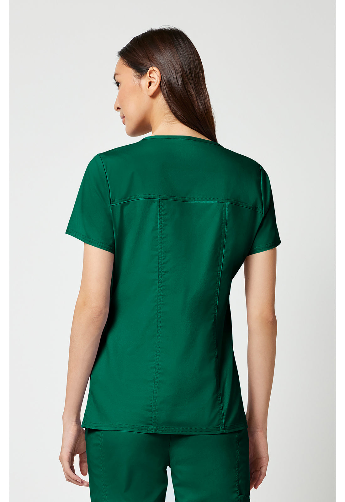 Cherokee Workwear Top met V-hals met gekruiste voorpanden en 2-way stretch WWE4727