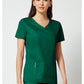 Cherokee Workwear Top met V-hals met gekruiste voorpanden en 2-way stretch WWE4727