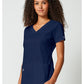Cherokee Workwear Top met V-hals met gekruiste voorpanden en 2-way stretch WWE4727