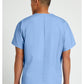 Unisex tuniek met V-hals met vleermuismouwen en borstzak WWE4777