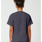 Unisex tuniek met V-hals met vleermuismouwen en borstzak WWE4777