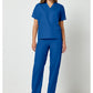 Unisex tuniek met V-hals met vleermuismouwen en borstzak WWE4777