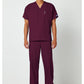 Unisex tuniek met V-hals met vleermuismouwen en borstzak WWE4777