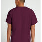 Unisex tuniek met V-hals met vleermuismouwen en borstzak WWE4777