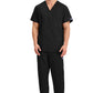 Cherokee Workwear Unisex V-hals top met traditionele pasvorm en borstzak WWE4876