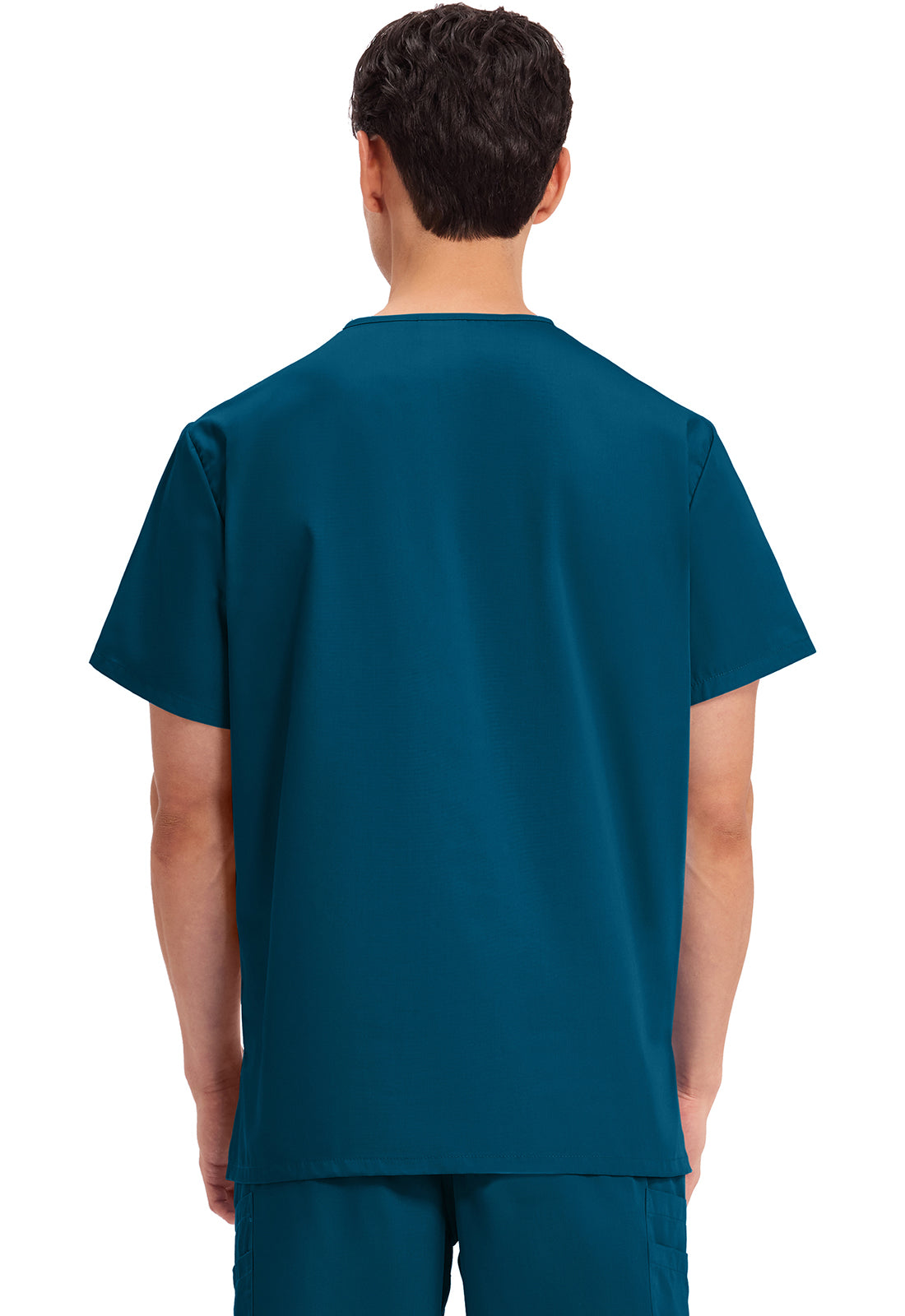 Cherokee Workwear Unisex V-hals top met traditionele pasvorm en borstzak WWE4876