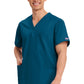 Cherokee Workwear Unisex V-hals top met traditionele pasvorm en borstzak WWE4876
