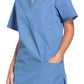 Cherokee Workwear Unisex V-hals top met traditionele pasvorm en borstzak WWE4876