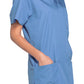 Cherokee Workwear Unisex V-hals top met traditionele pasvorm en borstzak WWE4876