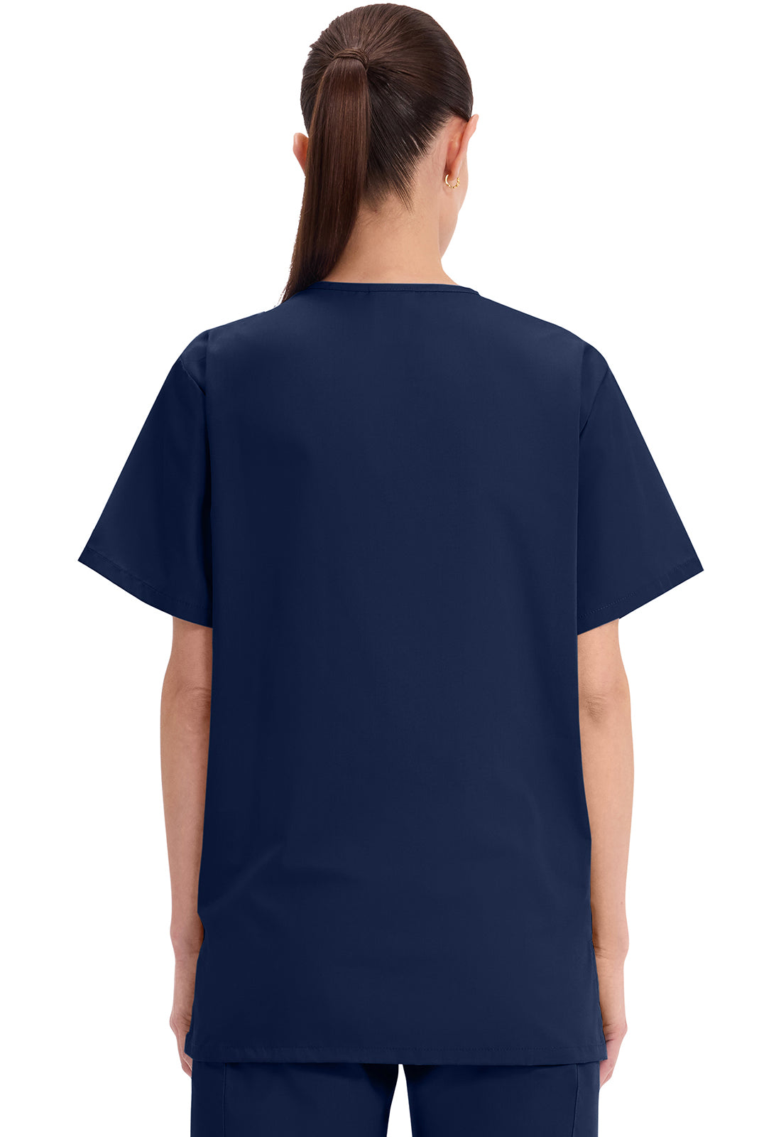 Cherokee Workwear Unisex V-hals top met traditionele pasvorm en borstzak WWE4876