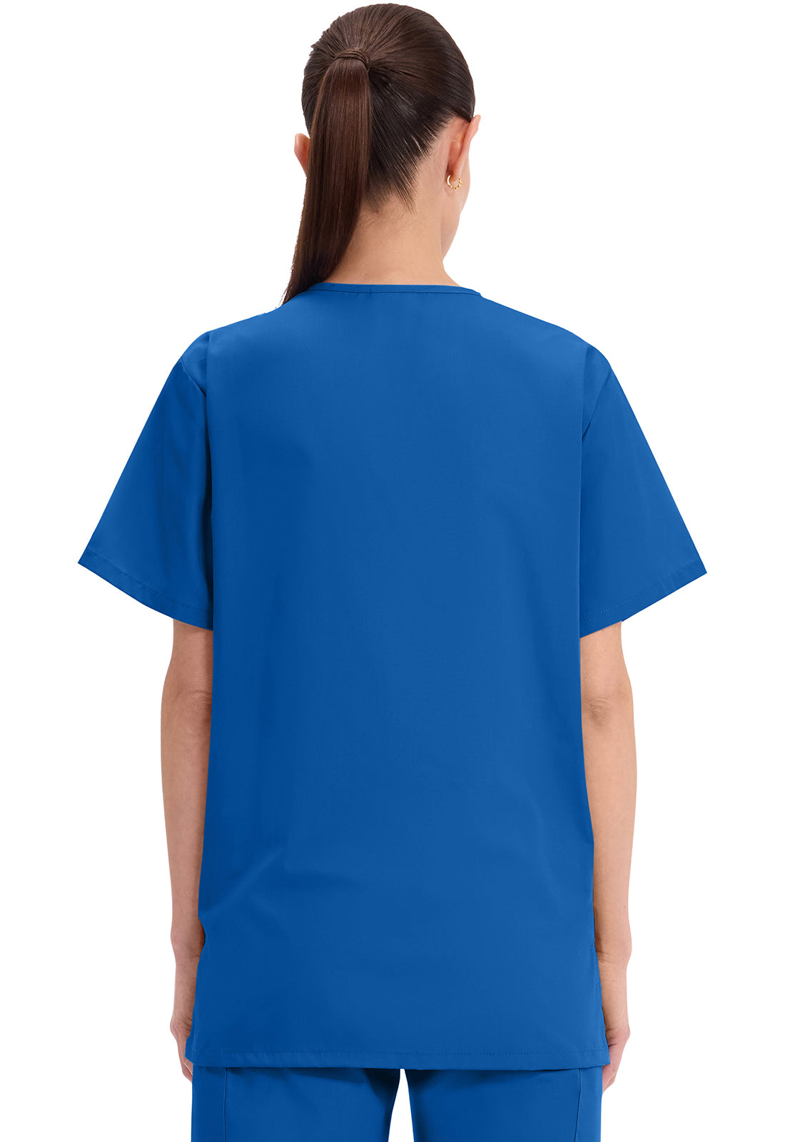 Cherokee Workwear Unisex V-hals top met traditionele pasvorm en borstzak WWE4876
