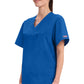 Cherokee Workwear Unisex V-hals top met traditionele pasvorm en borstzak WWE4876