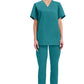 Cherokee Workwear Unisex V-hals top met traditionele pasvorm en borstzak WWE4876