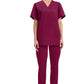 Cherokee Workwear Unisex V-hals top met traditionele pasvorm en borstzak WWE4876