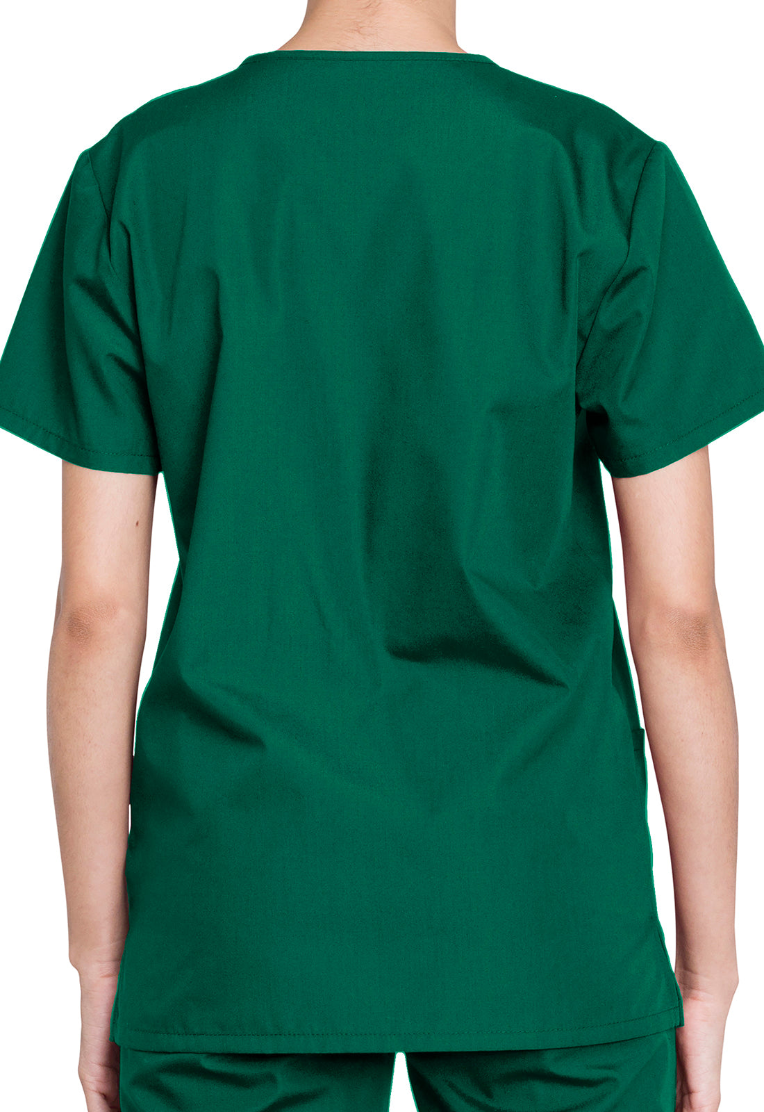 Unisex top en broek set met V-hals en trekkoordbroek WWE530C