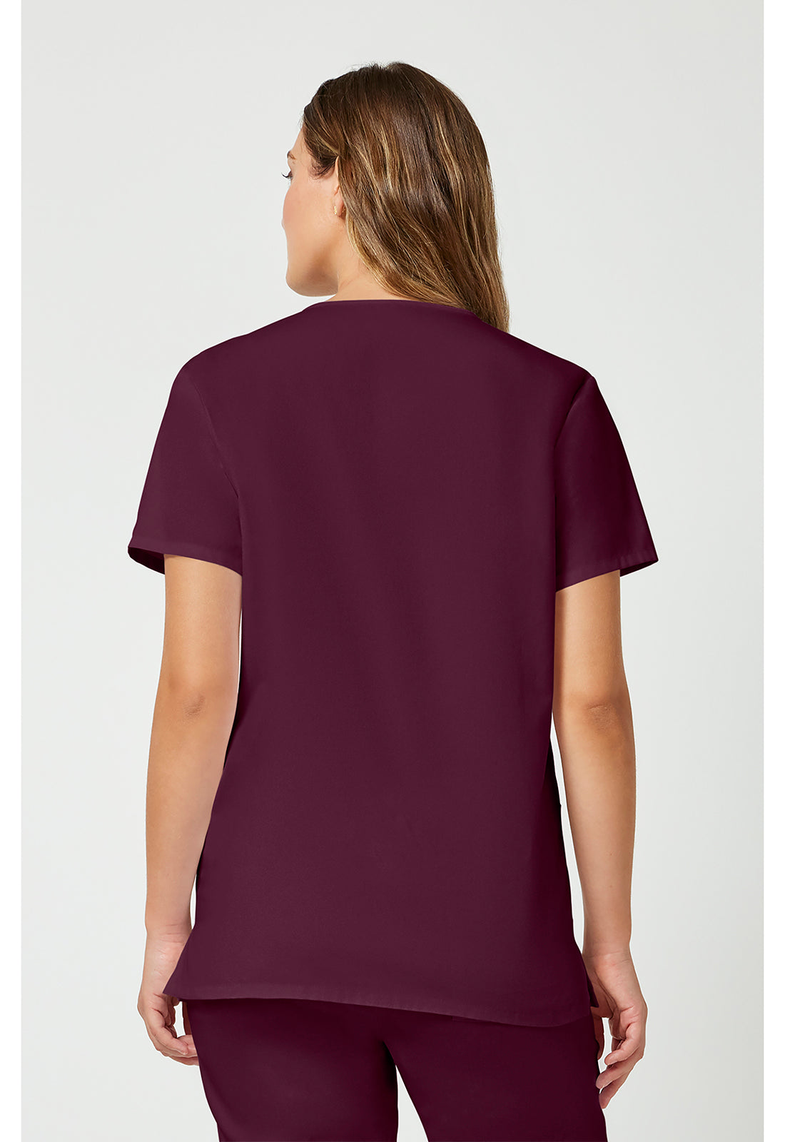 Unisex top en broek set met V-hals en trekkoordbroek WWE530C