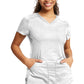 Top met V-hals met mesh details en 2-way stretch WWE601