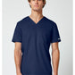 Heren T-shirt met V-hals met mesh details en veiligheidsritszak WWE603