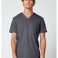 Heren T-shirt met V-hals met mesh details en veiligheidsritszak WWE603