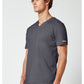 Heren T-shirt met V-hals met mesh details en veiligheidsritszak WWE603