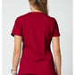 Cherokee Workwear Nep-wikkeltop dames met overslaglook en prinsessennaden WWE610