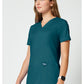 Cherokee Workwear Top met V-hals met prinsessennaden, instrumentlus en 2-way stretch WWE620