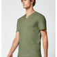 Cherokee Workwear Heren T-shirt met V-hals met moderne pasvorm en ID-lus WWE670