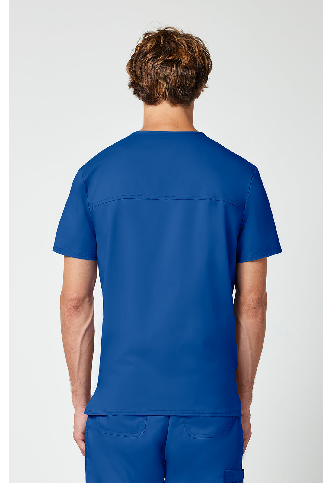 Cherokee Workwear Heren T-shirt met V-hals met moderne pasvorm en ID-lus WWE670
