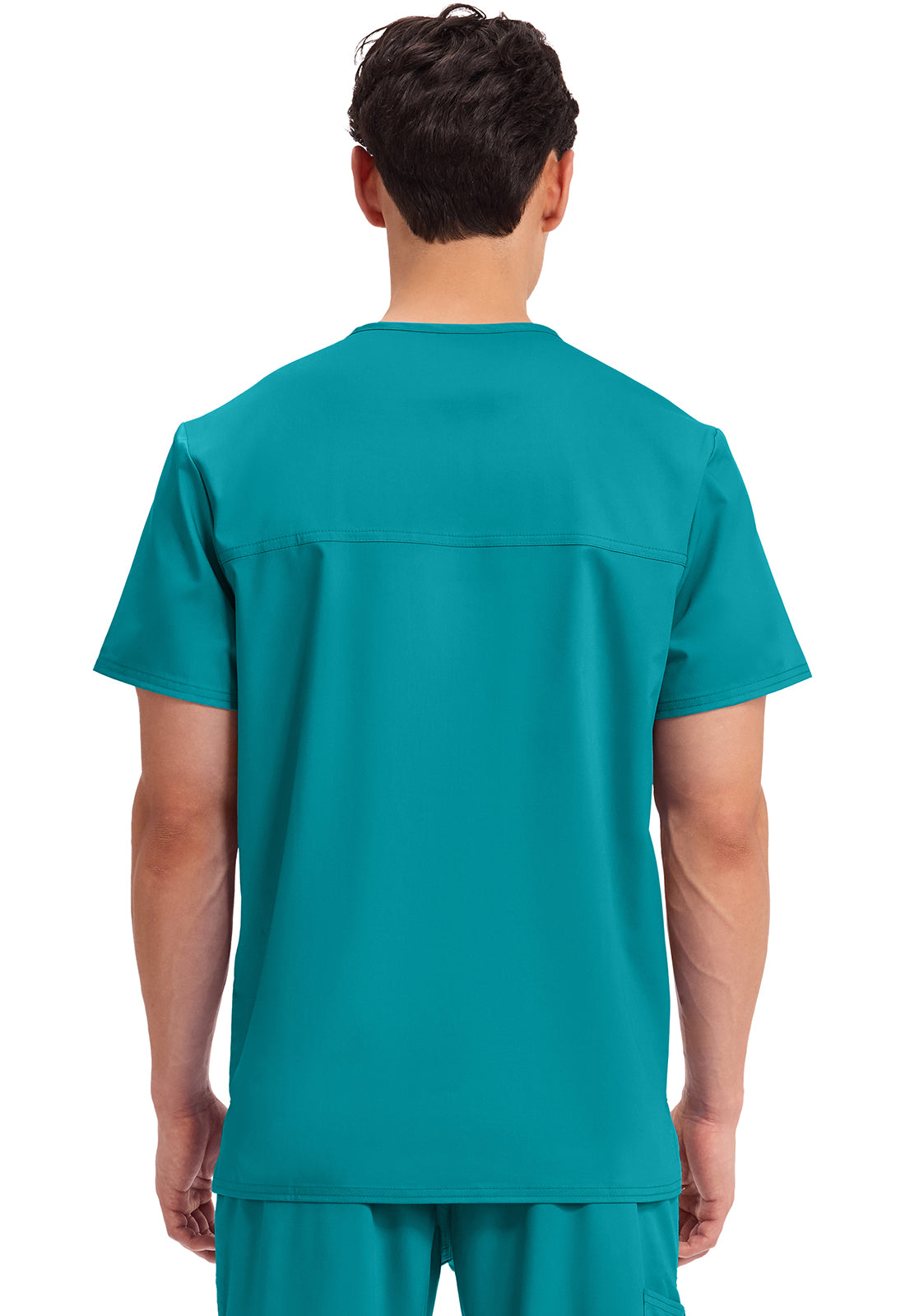 Cherokee Workwear Heren T-shirt met V-hals met moderne pasvorm en ID-lus WWE670